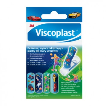 Viscoplast Cool Plastry dla dzieci, 20 sztuk