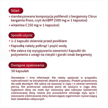 BERIMAL FORTE, 30 kapsułek