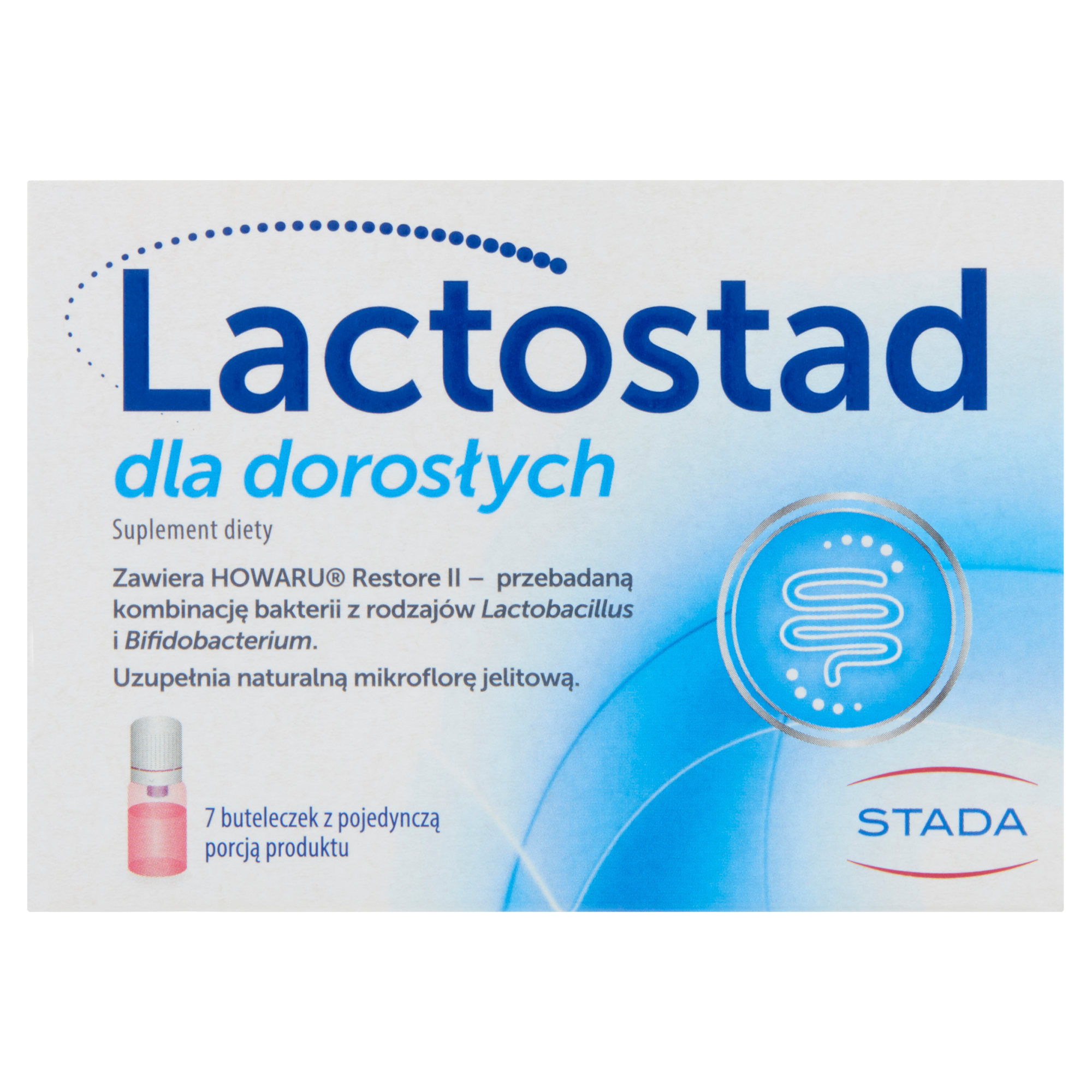 Lactostad ochrona jelit dla dorosłych płyn 7x 7 ml zdjęcie