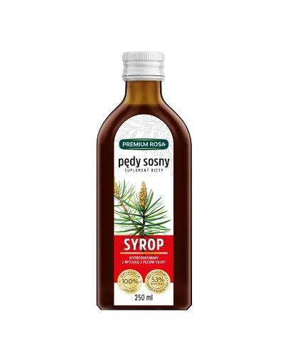 Premium Rosa Syrop z wyciągu pędów sosny - 250 ml - cena, opinie, stosowanie zdjęcie