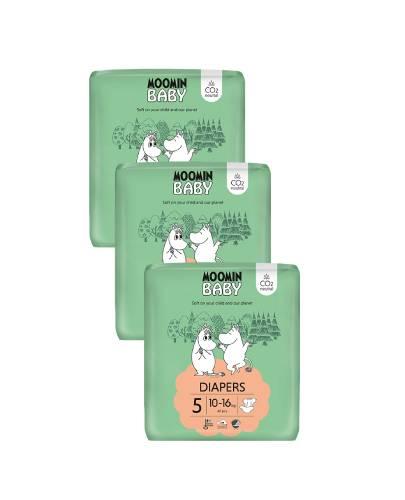 Moomin Baby 5 Maxi pieluszki 10-16 kg, 120 sztuk zdjęcie