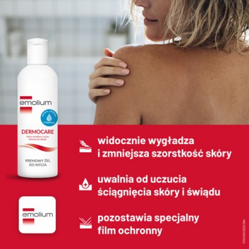 Emolium Dermocare Kremowy żel do mycia - 200 ml - cena, opinie, właściwości