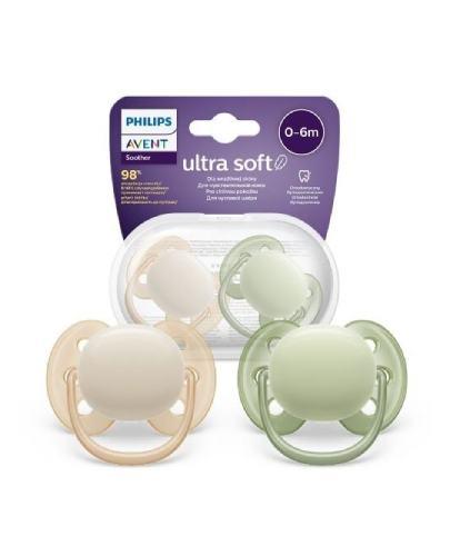 Avent Ultra Soft SCF091/05 Smoczek uspokajający 0-6 m, 2 sztuki zdjęcie