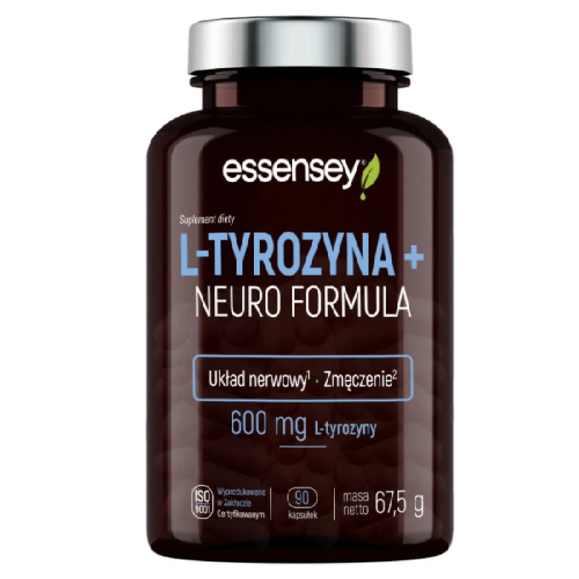 Essensey L-Tyrozyna + Neuro Formula, kapsułki, 90 sztuk zdjęcie