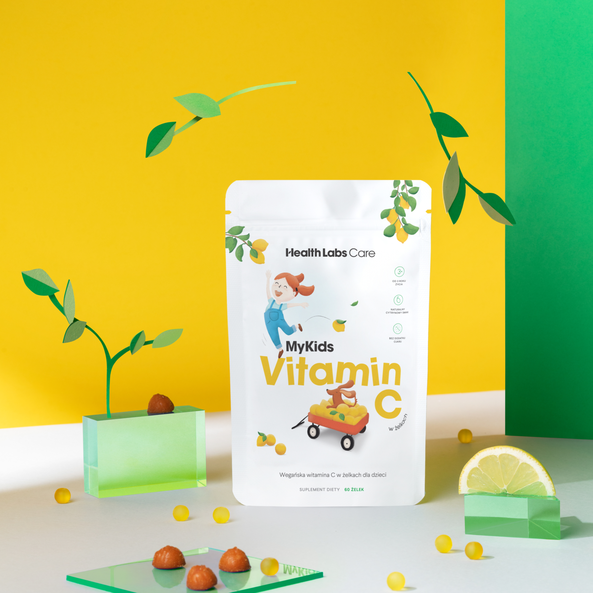 Health Labs Care, MyKids Vitamin C, żelki, 60 sztuk