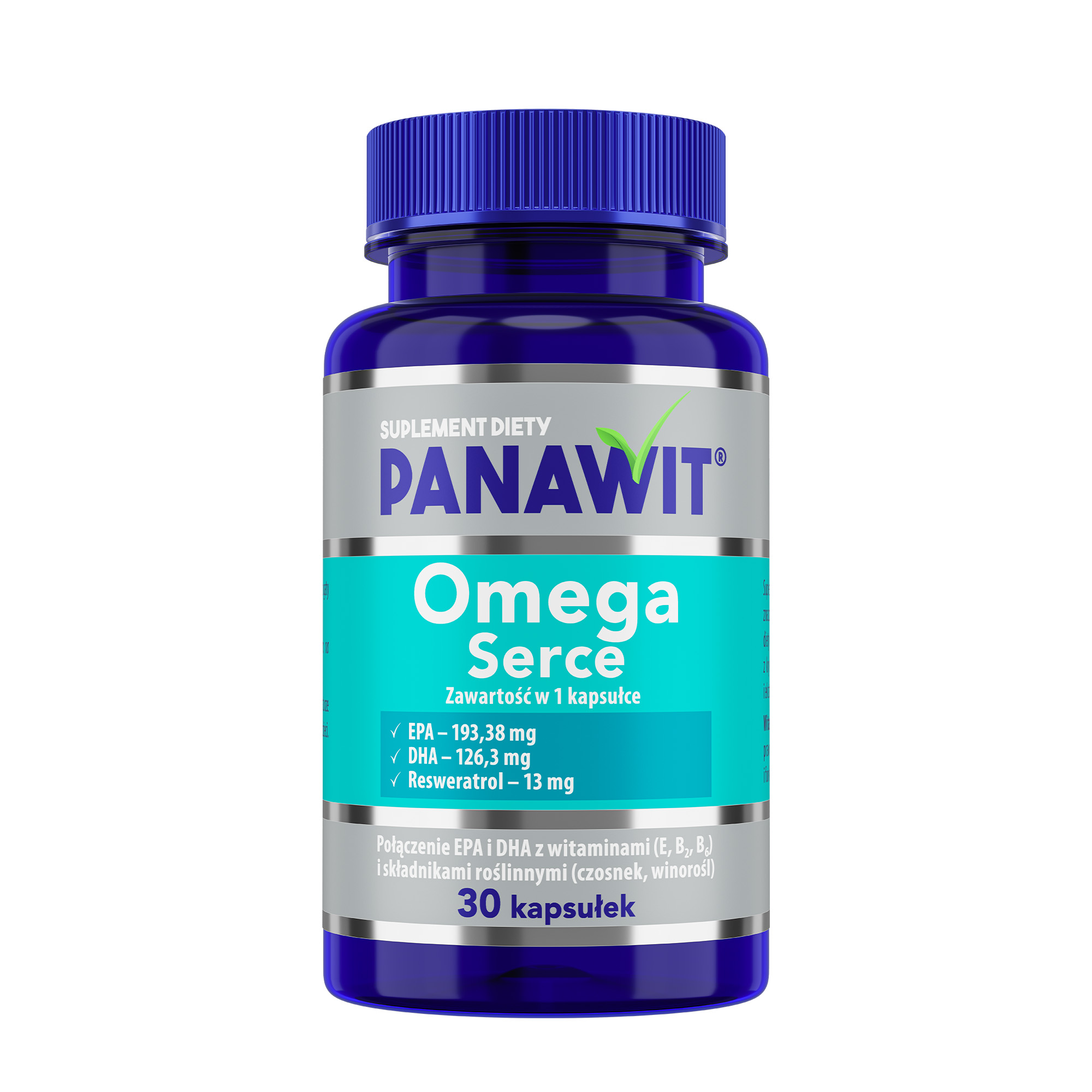Panawit Omega Serce, kapsułki, 30 sztuk zdjęcie