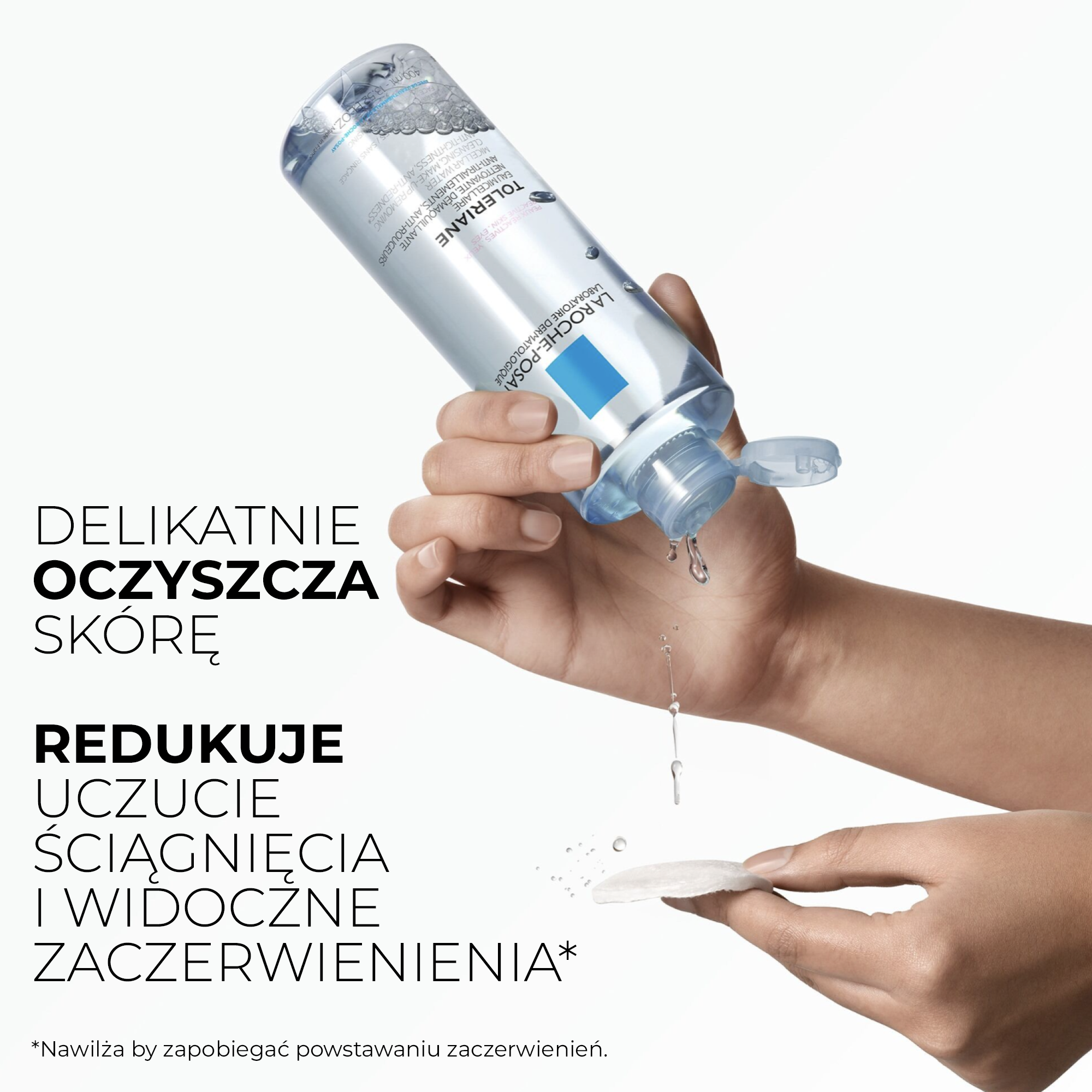 La Roche Posay, Płyn micelarny skóra reaktywna, 400 ml