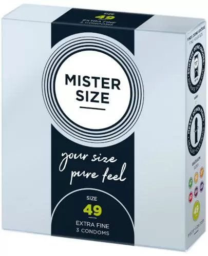 Mister Size prezerwatywy 49 mm 3 sztuki zdjęcie