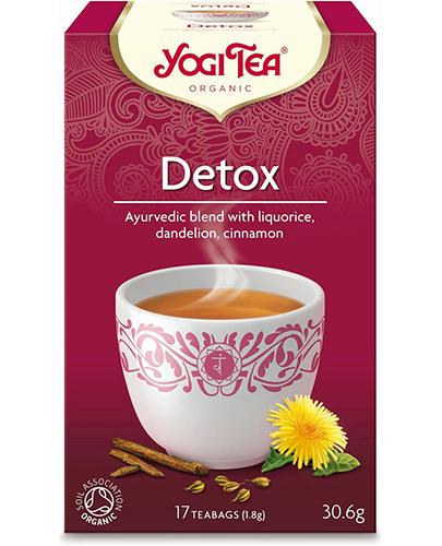 Yogi Tea Organic DETOX Detox BIO, 17 saszetek zdjęcie
