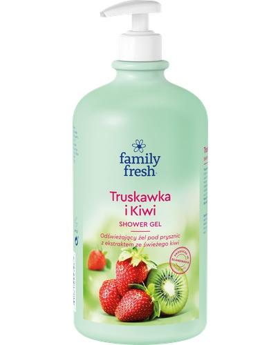 FAMILY FRESH Żel pod prysznic TRUSKAWKA, 1000 ml zdjęcie
