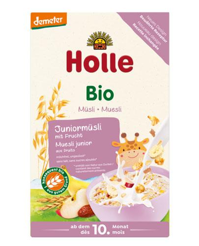 Holle Bio Kaszka junior musli wieloziarnista z owocami od 10. miesiąca - 250 g zdjęcie