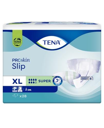 TENA Slip ProSkin Super XL, pieluchomajtki, 28 sztuk zdjęcie