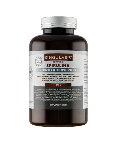 Singularis Superior Spirulina Powder 100 % Pure, 250 g zdjęcie