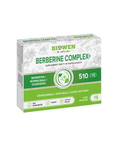 Biowen, Berberine Complex+, kapsułki, 15 sztuk zdjęcie