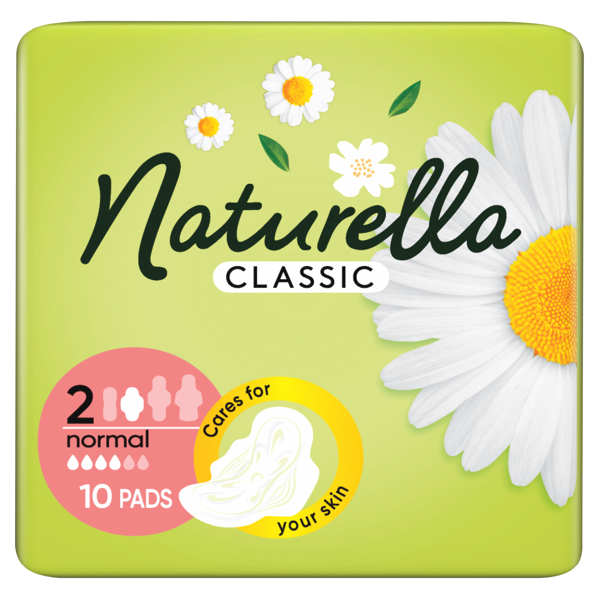 NATURELLA CLASSIC Podpaski ze skrzydełkami Normal, 10 sztuk zdjęcie