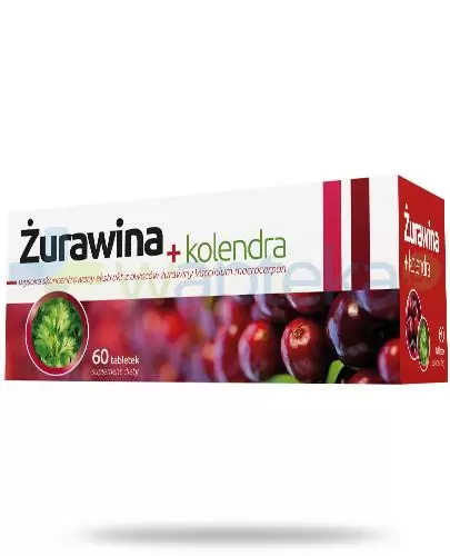 Żurawina + kolendra 60 tabletek zdjęcie