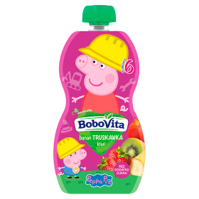 BoboVita Mus banan truskawka kiwi, 100 g zdjęcie