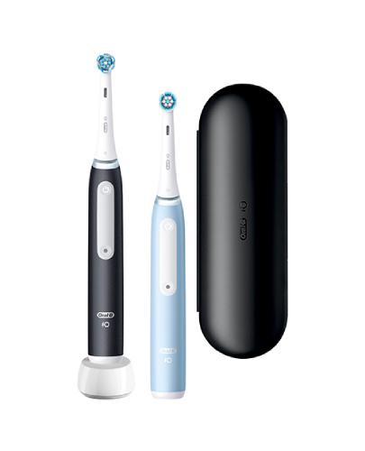 Oral-B iO 3 Black & Blue Szczoteczka elektryczna, 2 sztuki zdjęcie