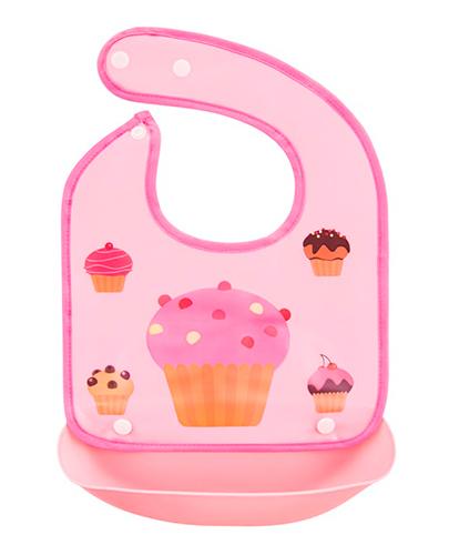 Bocioland Śliniak z kieszonką Muffin - 1 szt. - cena, opinie, właściwości zdjęcie