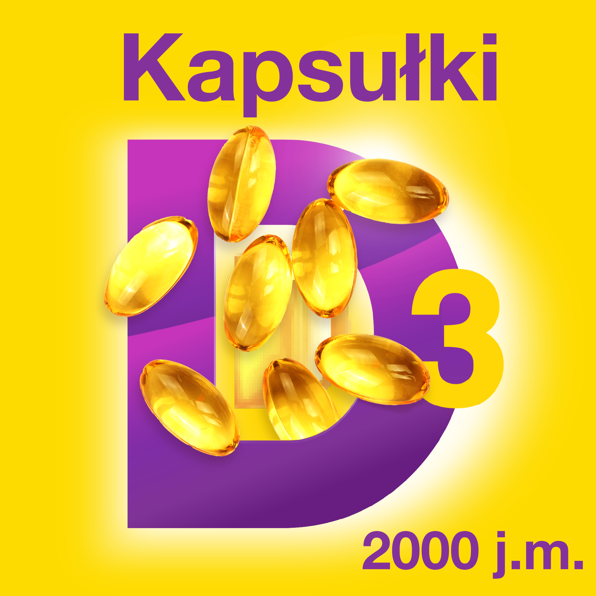 Vigantoletten Max Witamina D3 2000 j.m., 120 kapsułek
