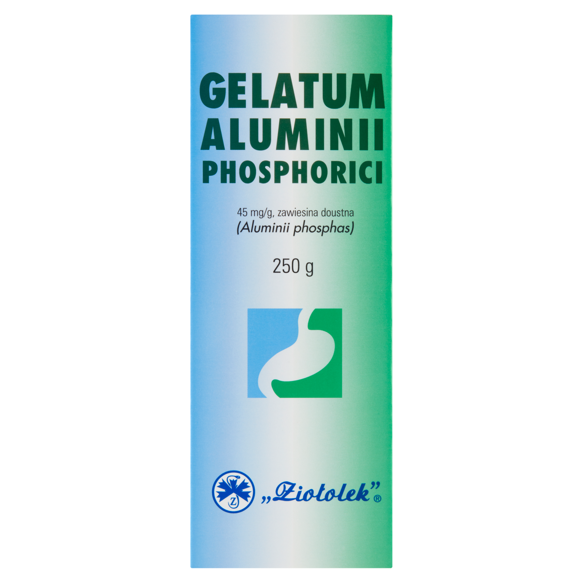Gelatum Aluminii Phosphorici 45mg/g Zawiesina 250 g Ziołolek zdjęcie