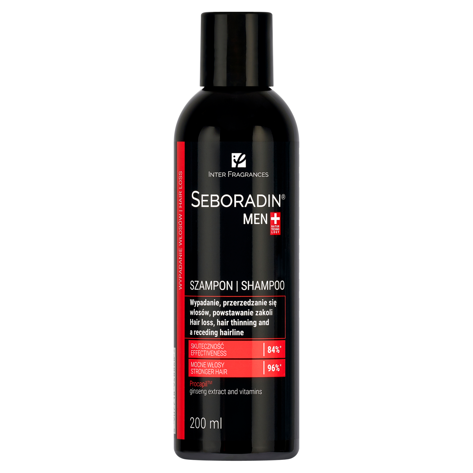 Seboradin Men szampon przeciw wypadaniu włosów 200 ml zdjęcie