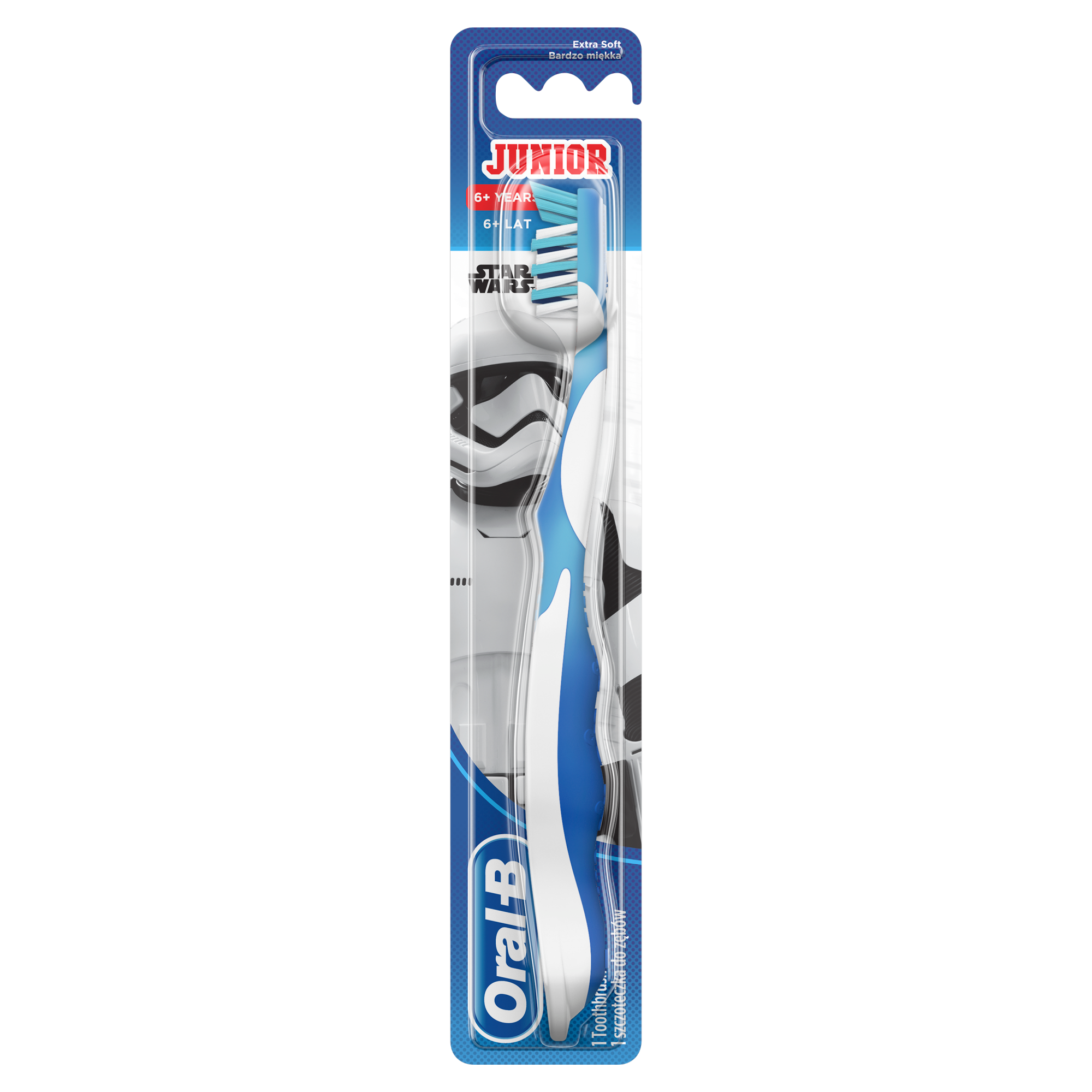 Oral-B Szczoteczka do zębów dla dzieci Star Wars 6+, 1 sztuka zdjęcie
