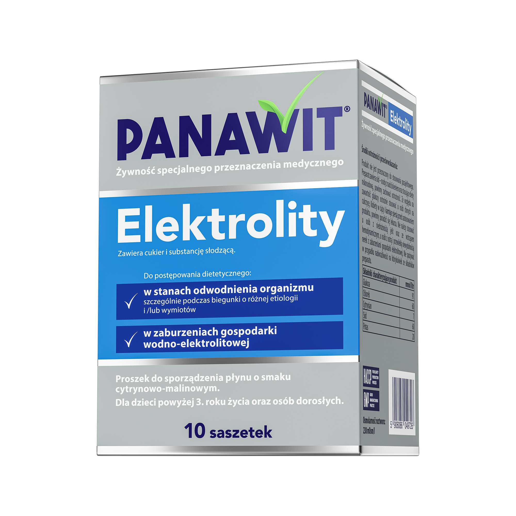 Panawit Elektrolity, saszetki, 10 sztuk