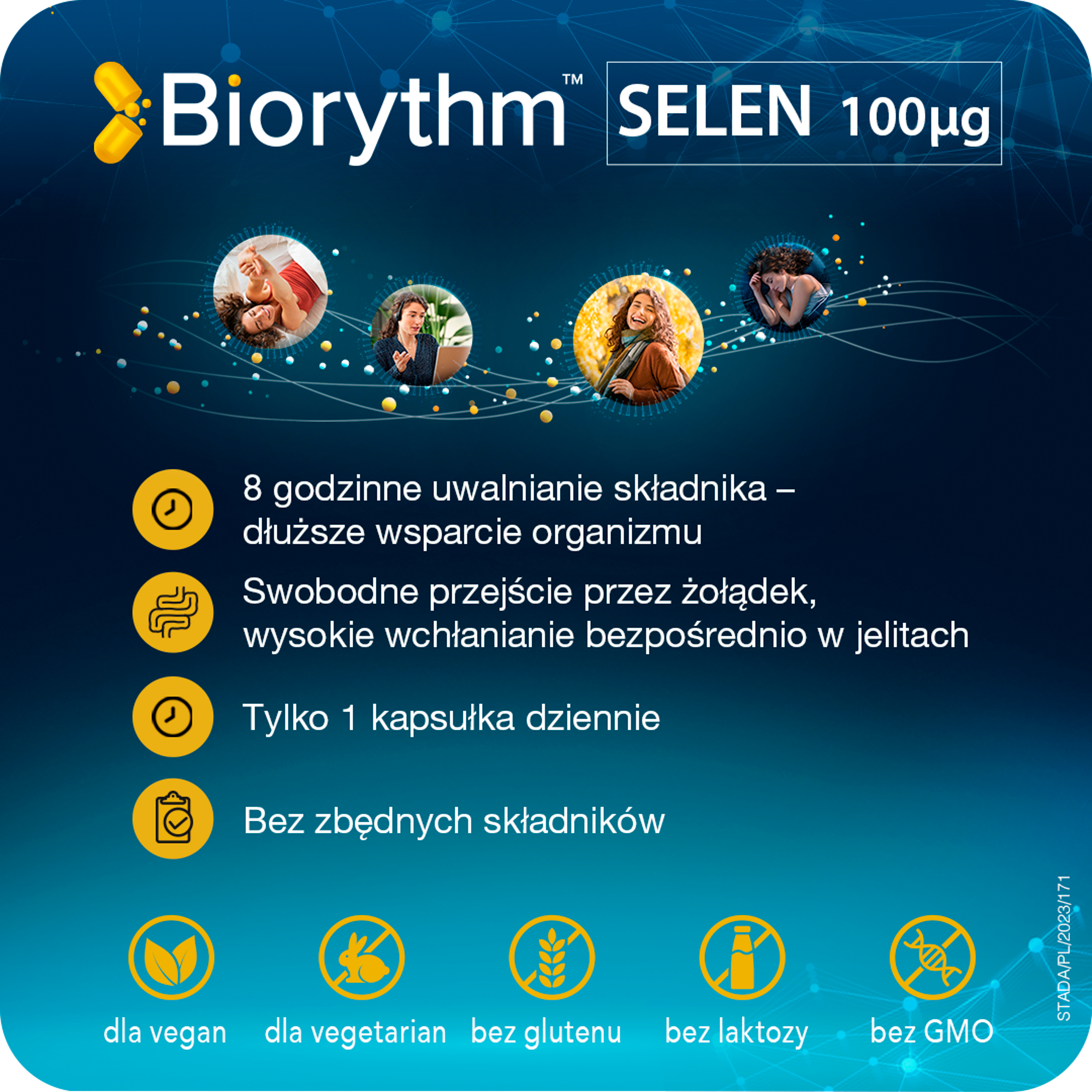 Biorythm Selen 100 µg 30 kapsułek