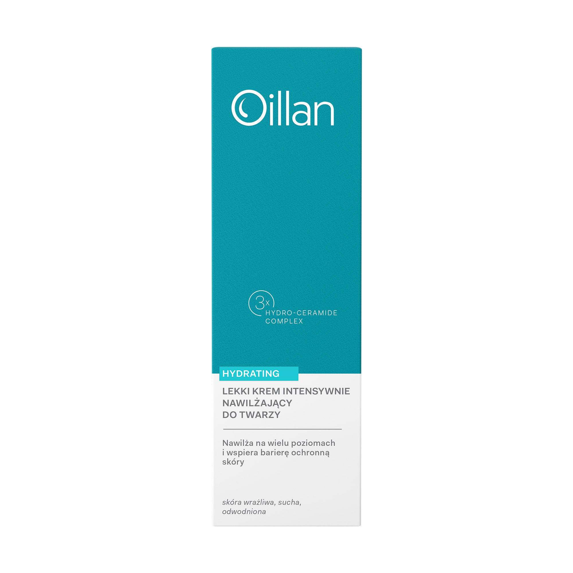 Oillan Hydrating, lekki krem intensywanie nawilżający do twarzy, 50 ml zdjęcie