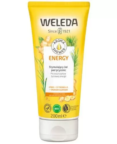 Weleda Aroma Shower Energy stymulujący żel pod prysznic 200 ml zdjęcie