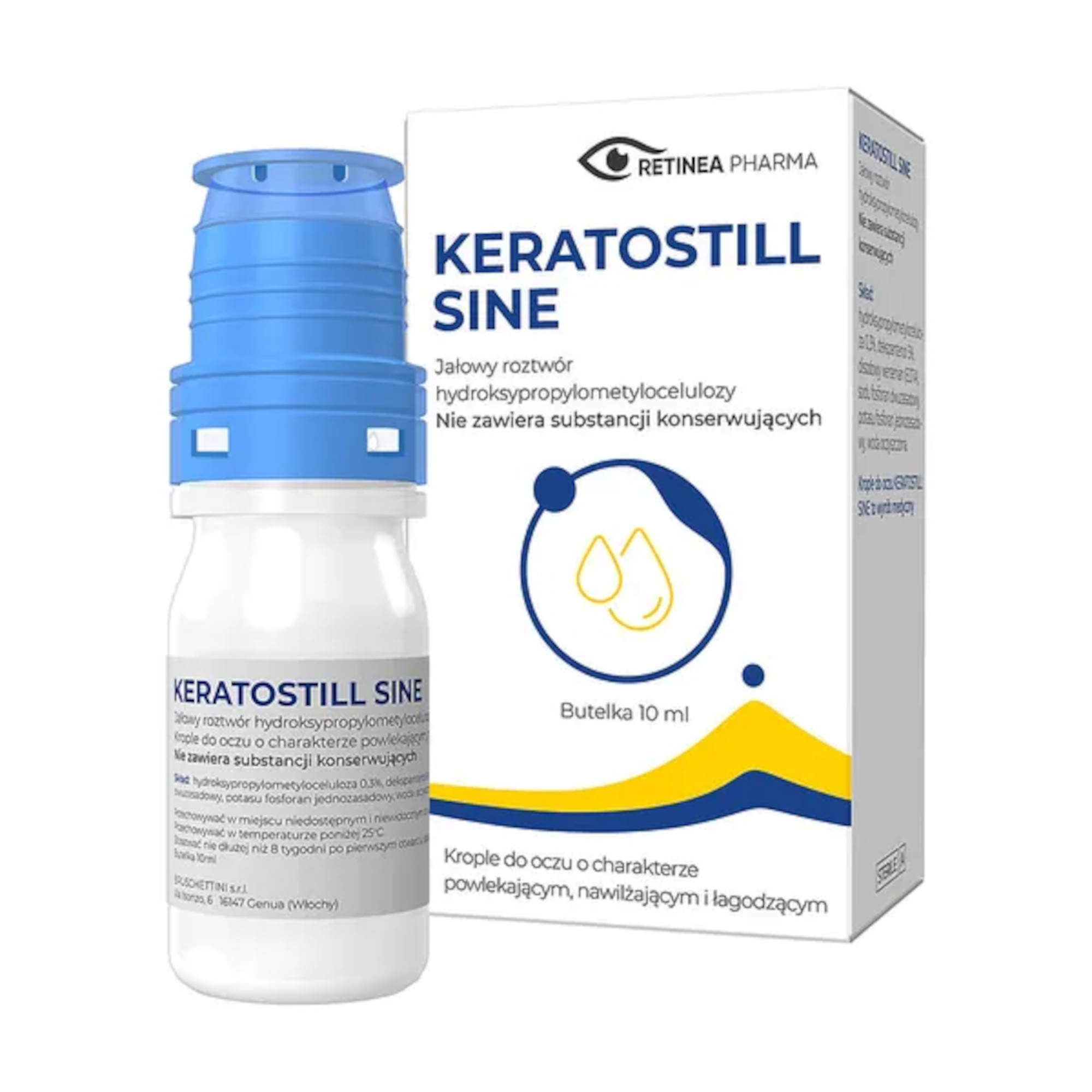 Keratostill Sine krople do oczu 10 ml zdjęcie