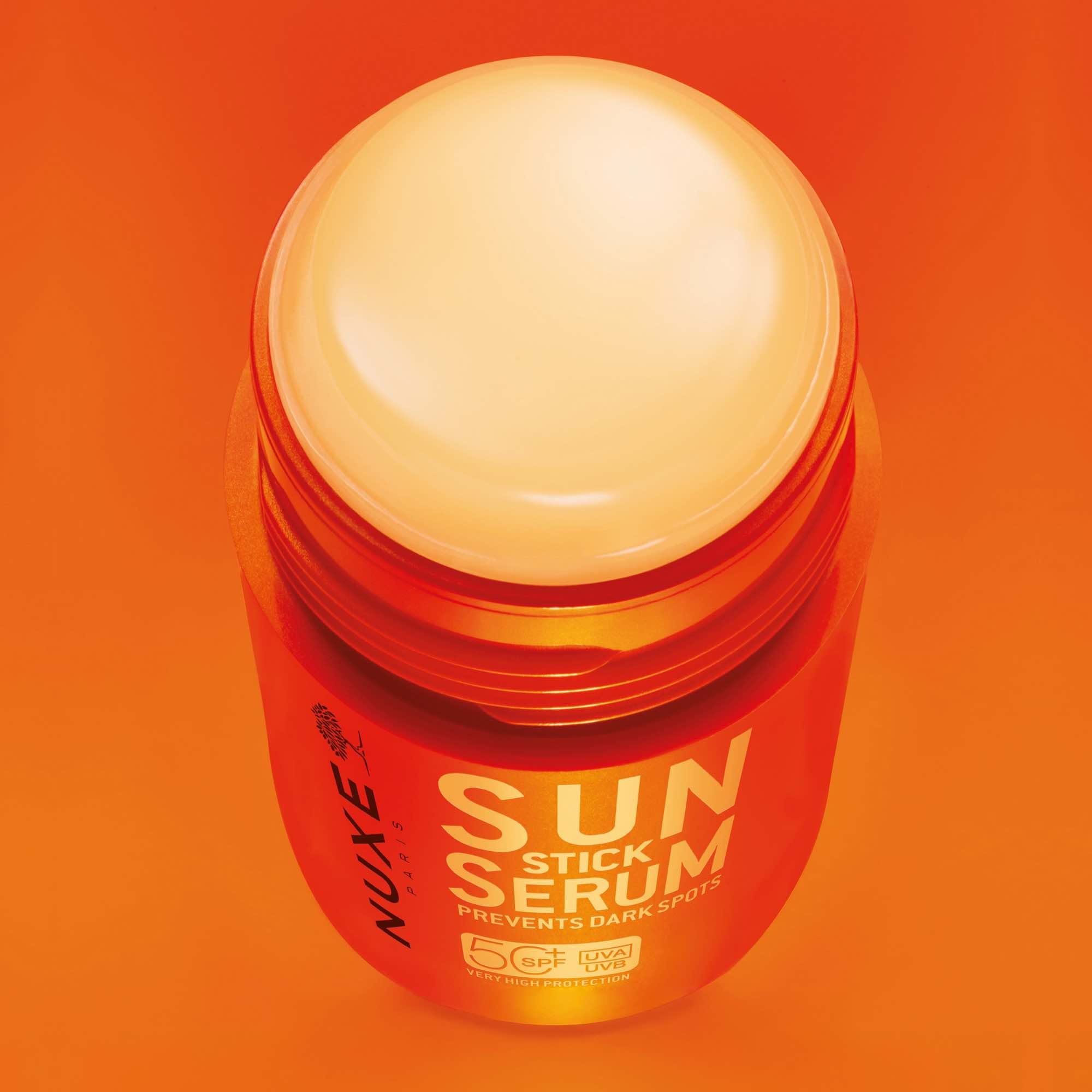Nuxe Sun, serum ochronne w sztyfcie SPF 50+, 25 g