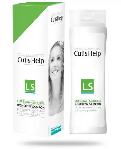 Cutishelp L.S szampon konopny przeciw łuszczycy 200 ml zdjęcie