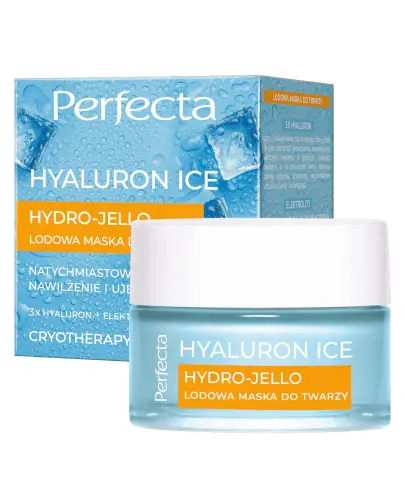Perfecta Hyaluron Ice lodowa maska do twarzy 50 ml zdjęcie