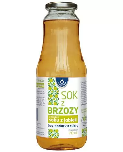 Oleofarm sok z brzozy z dodatkiem soku z jabłek 990 ml zdjęcie