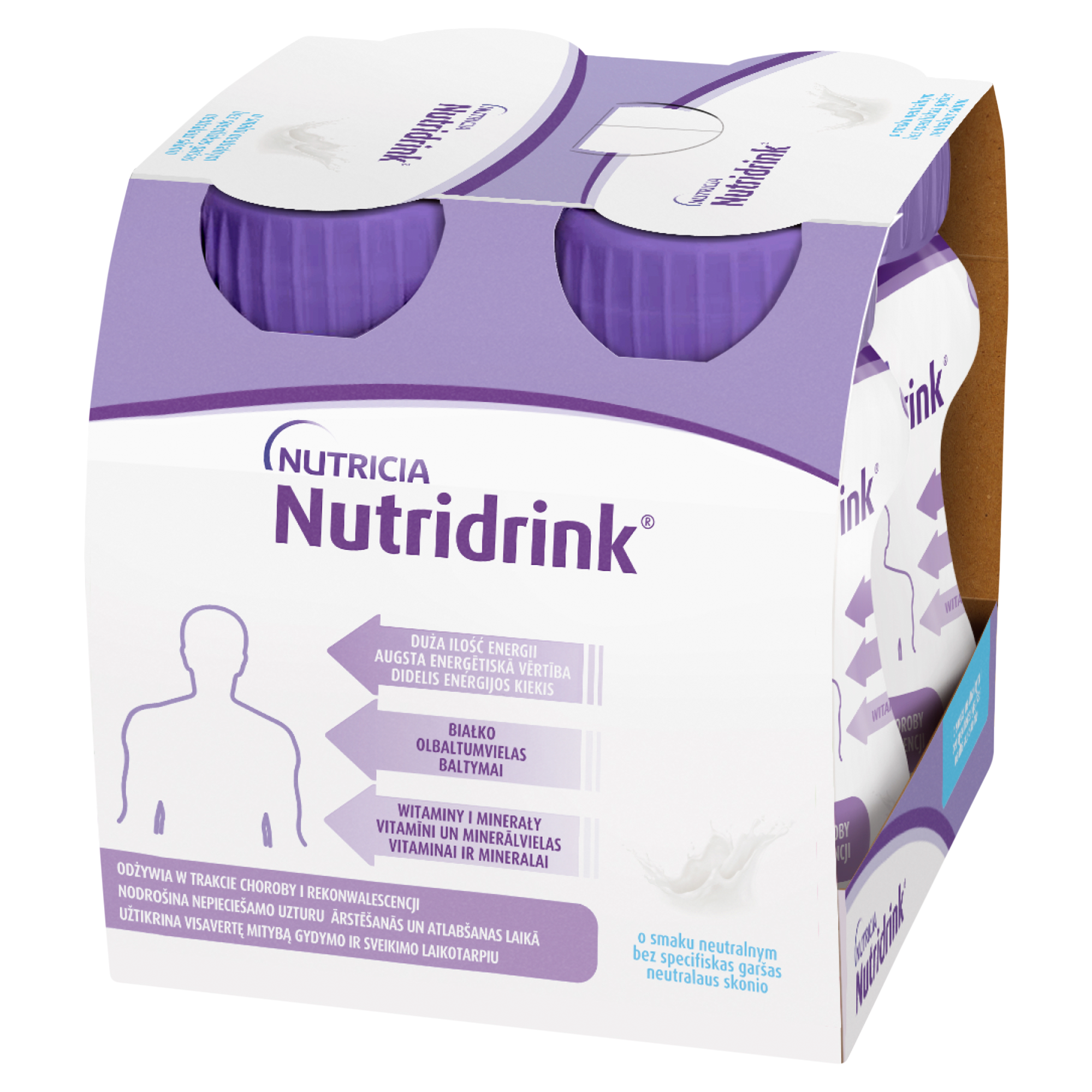 Nutridrink o smaku neutralnym 4x 125 ml zdjęcie
