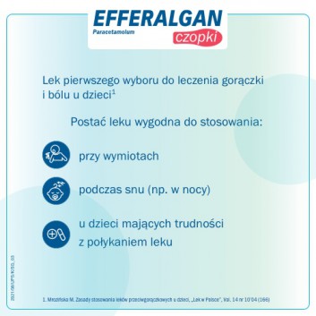 EFFERALGAN 150 mg czopki, 10 sztuk
