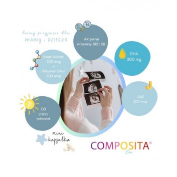 Composita One 30 kapsułek + 30 kapsułek DHA