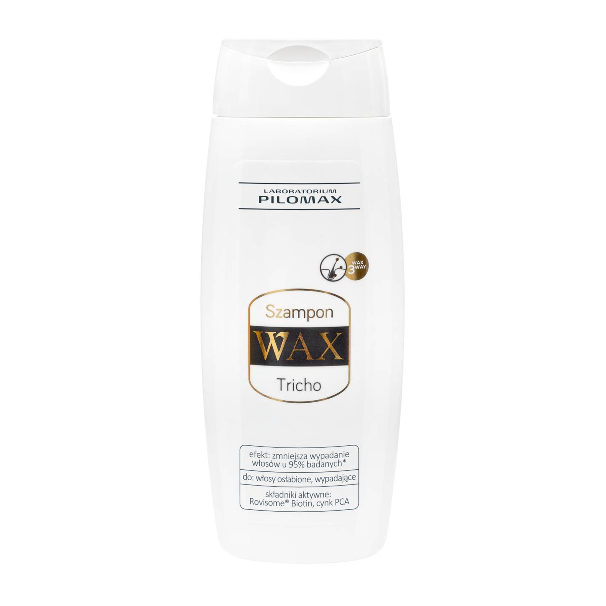 Pilomax WAX Tricho, szampon wzmacniający przeciw wypadaniu włosów, 200 ml zdjęcie