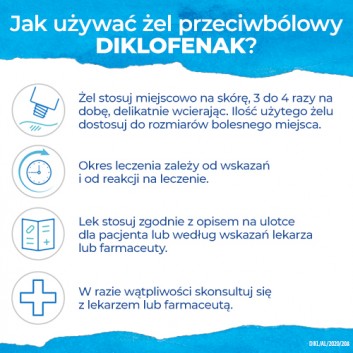 Diklofenak LGO 10 mg/g żel 100 g