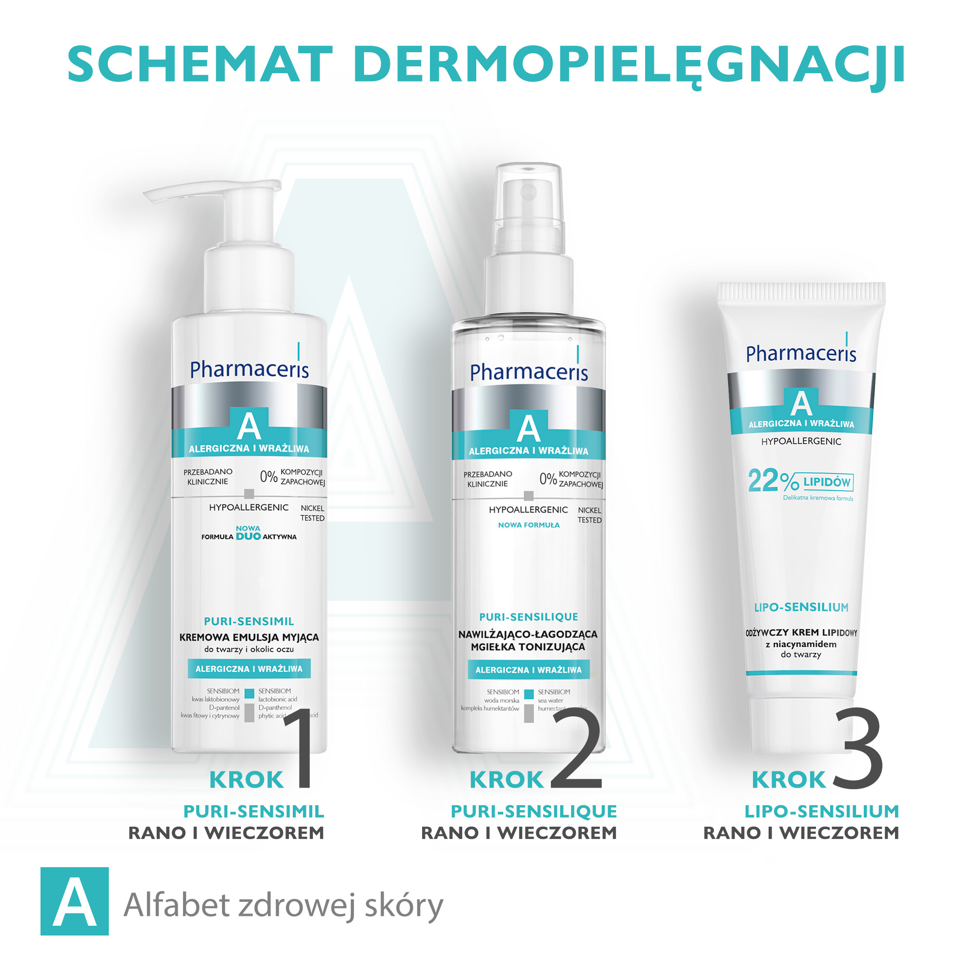 PHARMACERIS A LIPO-SENSILIUM, multilipidowy krem odżywczy do twarzy, 50 ml