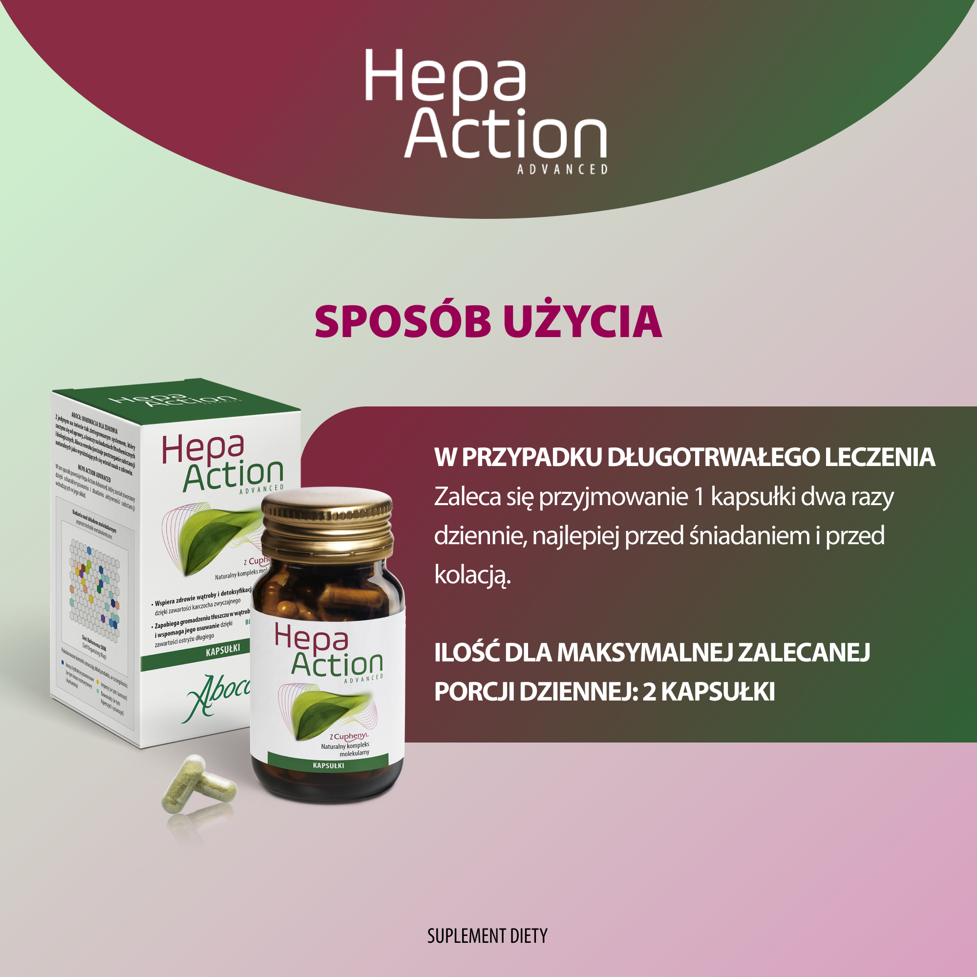 Hepa Action Advanced 30 kapsułek