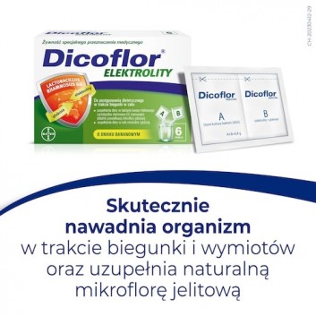 Dicoflor Elektrolity proszek 6 porcji