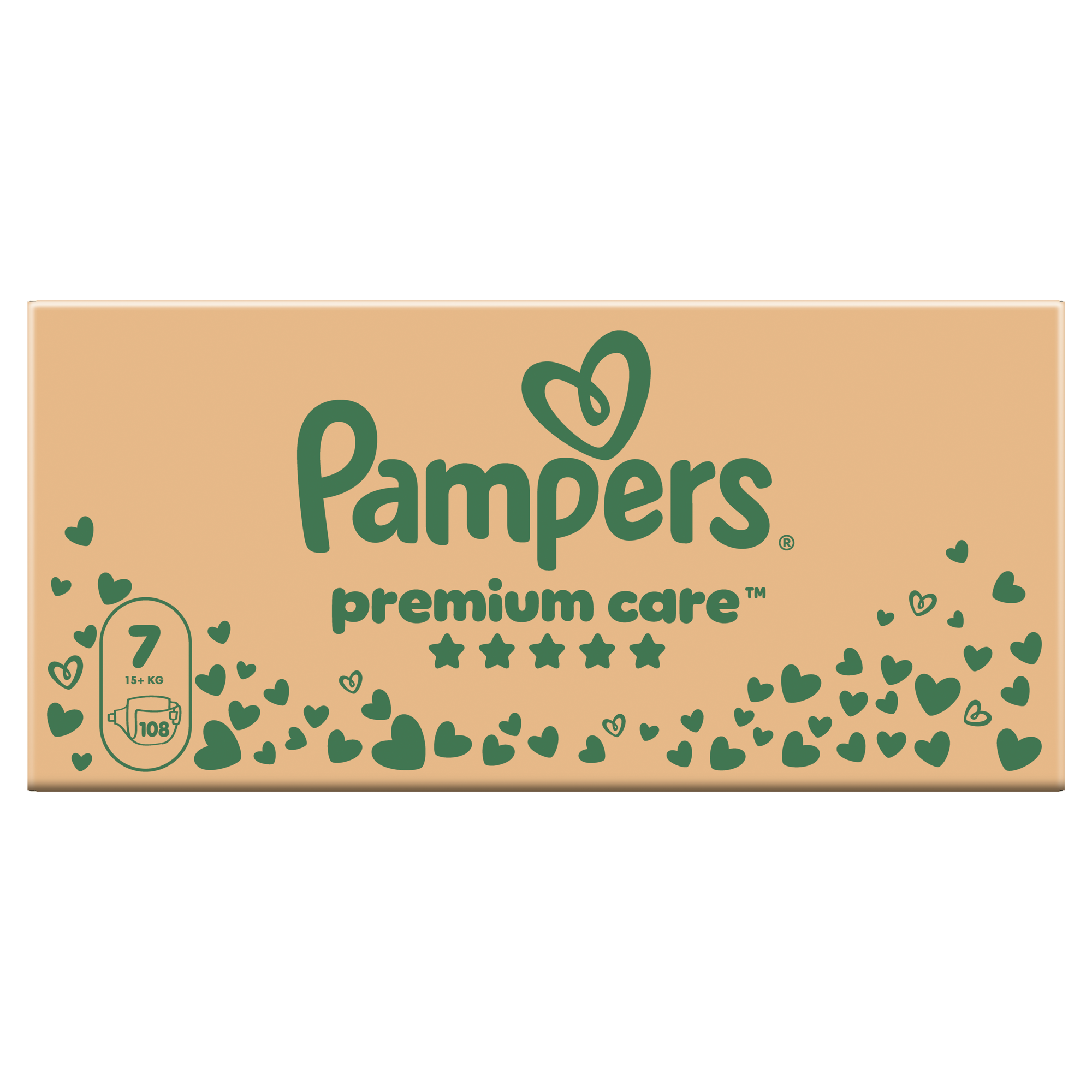 Pampers Premium Care Pieluszki, rozmiar 7 (15kg+), 108 sztuk zdjęcie