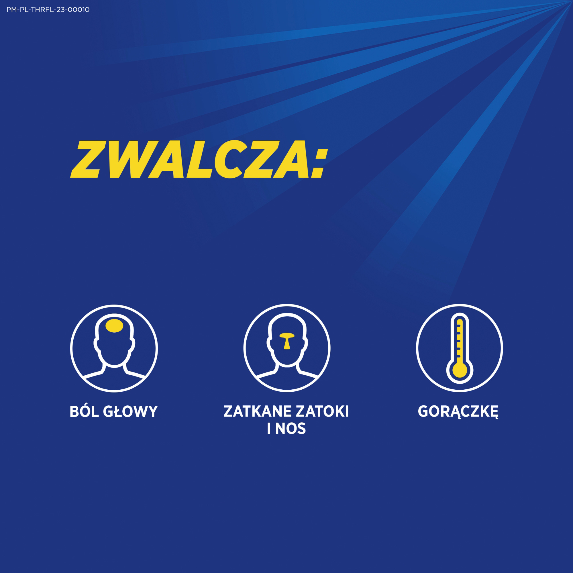 Theraflu Zatoki, 650 mg+10 mg, proszek do sporządzenia roztworu doustnego, saszetki, 14 sztuk