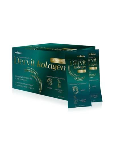 Dervit Kolagen 10000 mg, saszetki, 30 sztuk zdjęcie