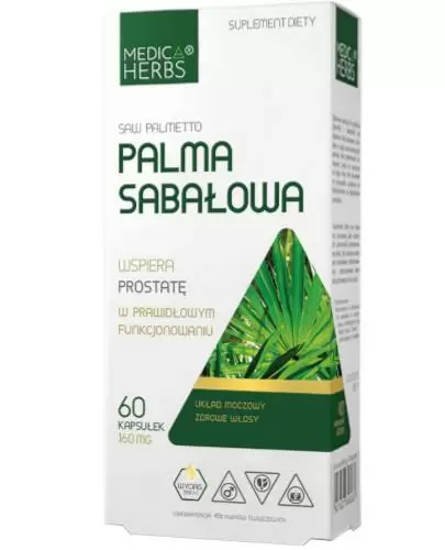 Medica Herbs Palma sabałowa 60 kapsułek zdjęcie