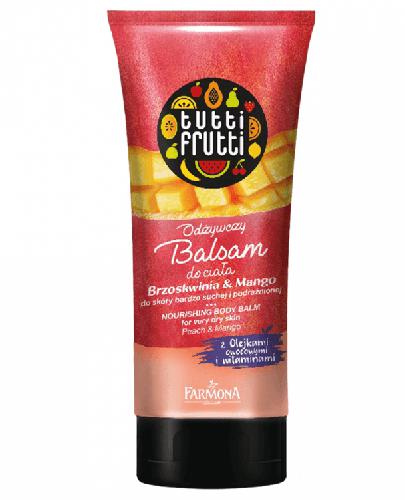Farmona Tutti Frutti Odżywczy Balsam do ciała do skóry bardzo suchej brzoskwinia & mango - 200 ml - cena, opinie, skład zdjęcie