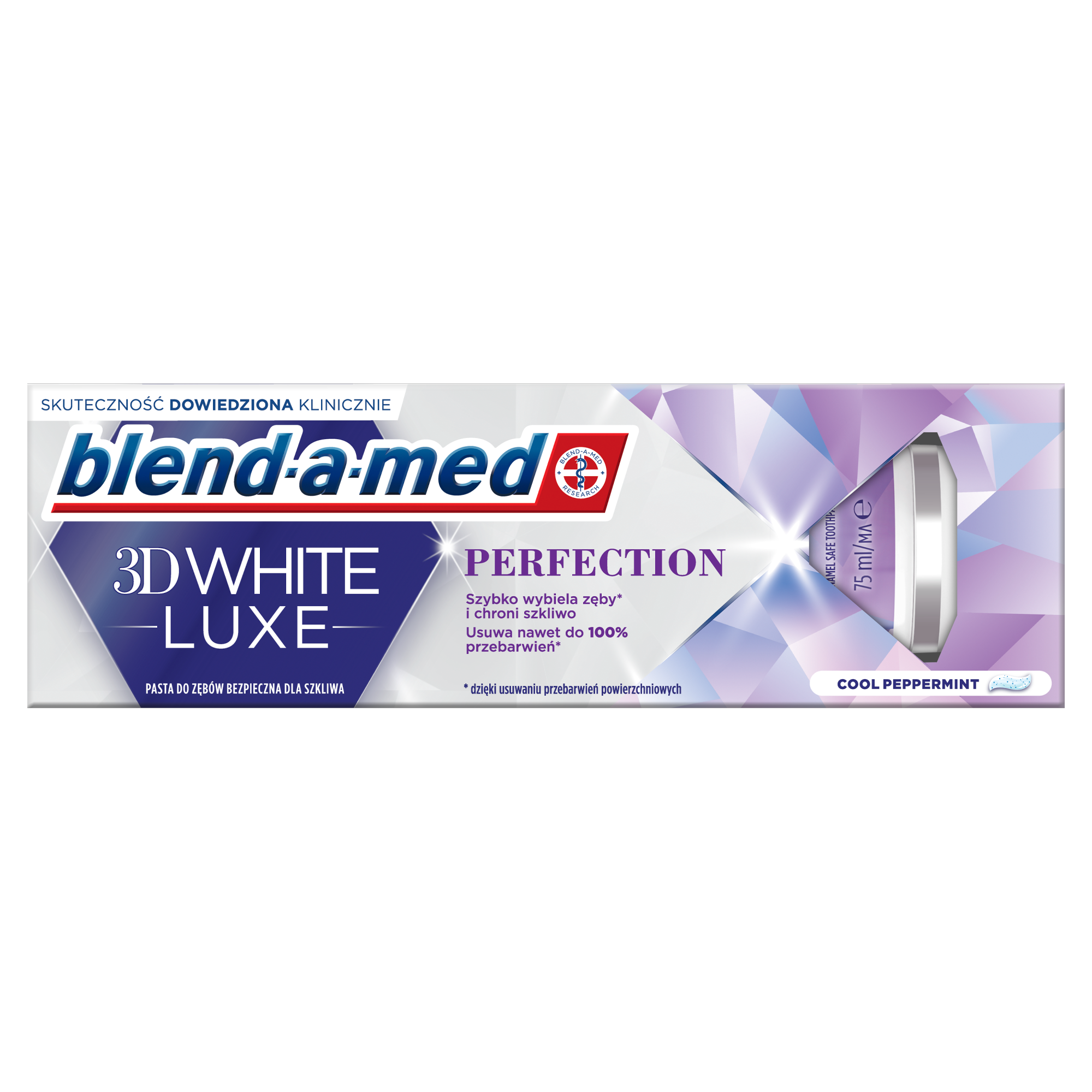 Blend-a-med 3D White Luxe Perfection Pasta do zębów, 75 ml zdjęcie